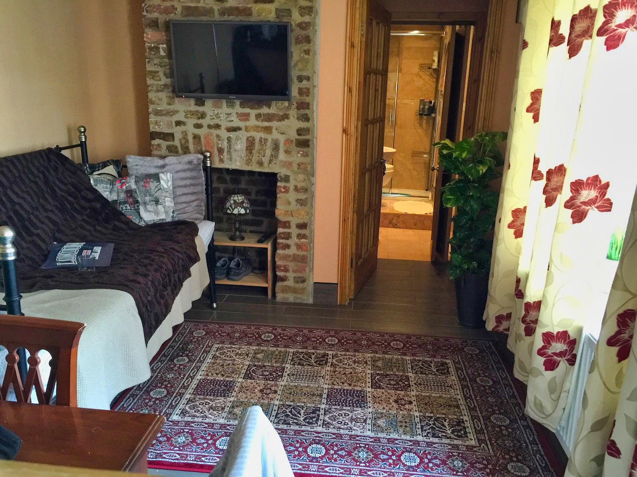 View from the entrance of our flat